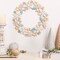 15.75" Wooden Snowflake Cut-Out Christmas Wreath Unlit Rustic Holiday Decor